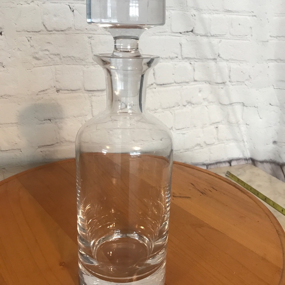 Ravenscroft crystal whiskey decanter
